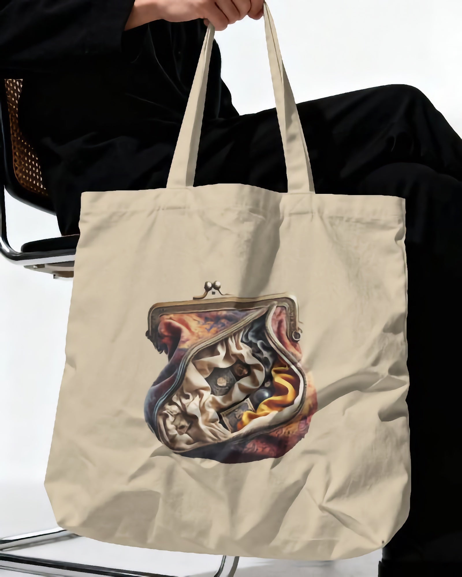 Treasure Pocket Organic Tote Bag