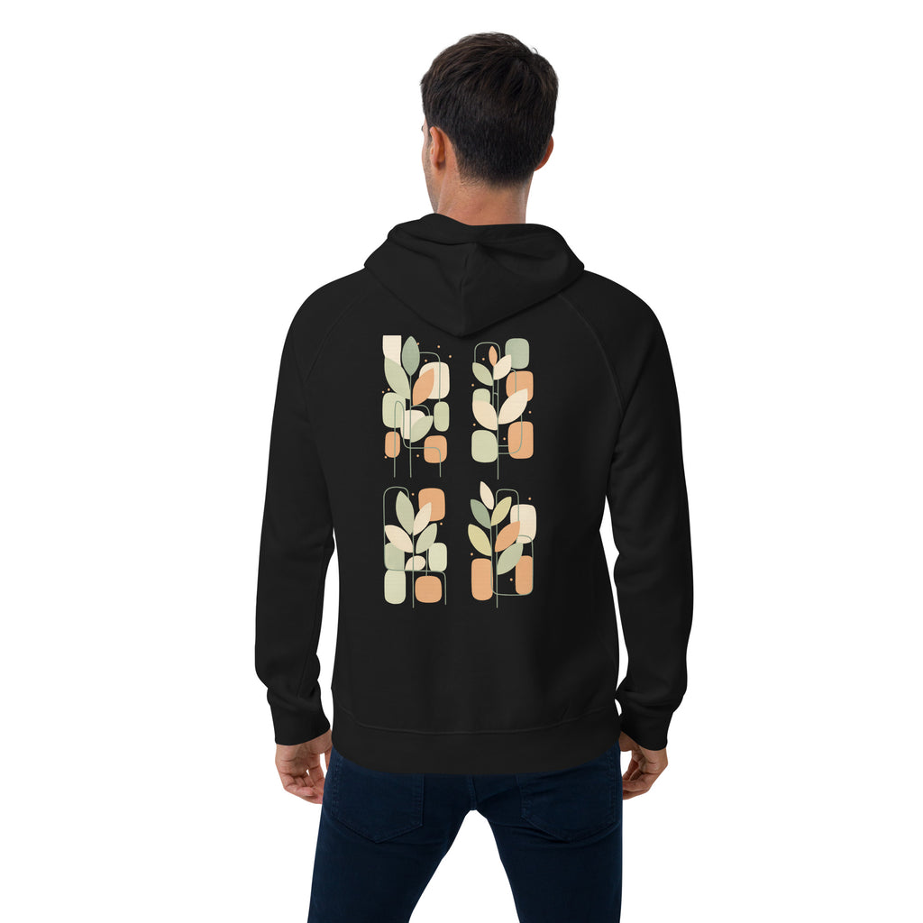 Geometry Reimagined Eco Raglan Hoodie