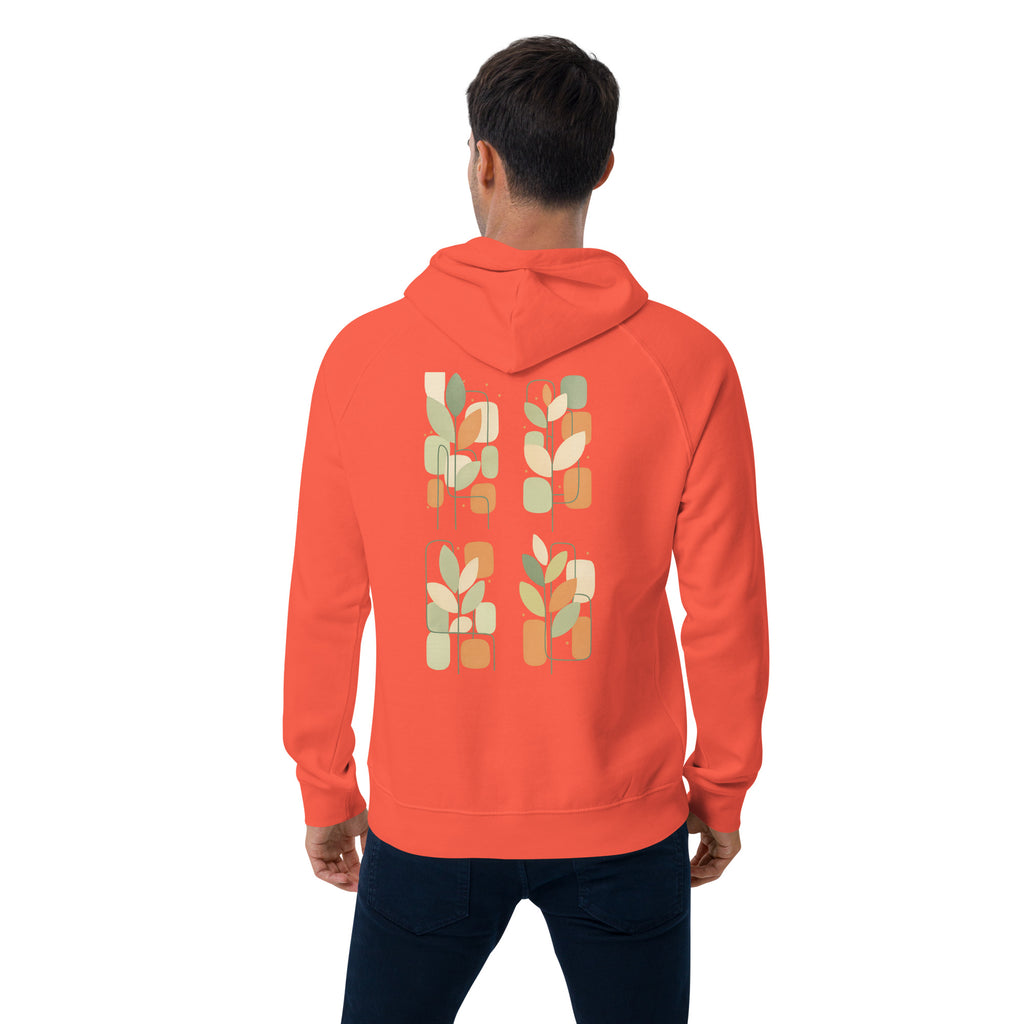 Geometry Reimagined Eco Raglan Hoodie