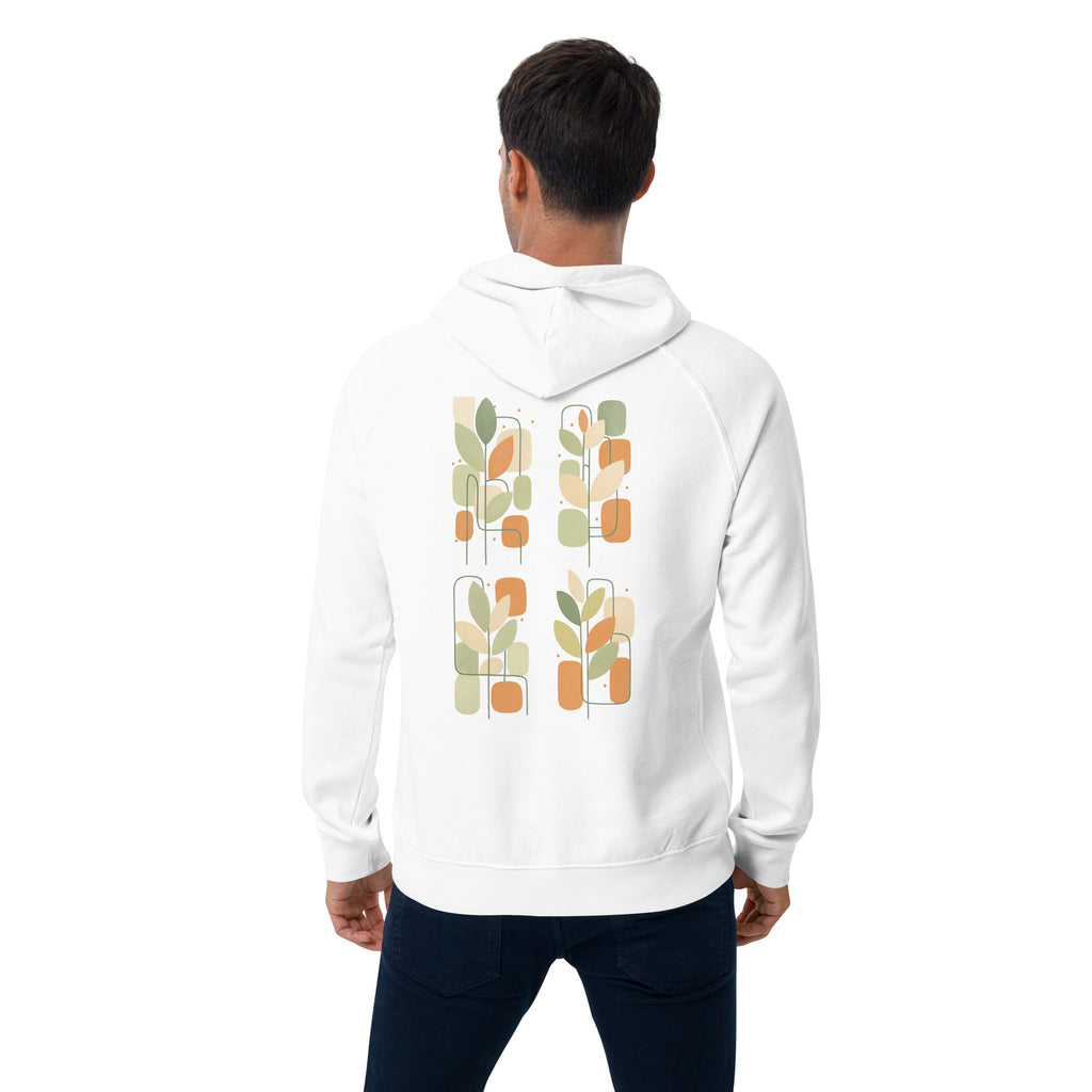 Geometry Reimagined Eco Raglan Hoodie