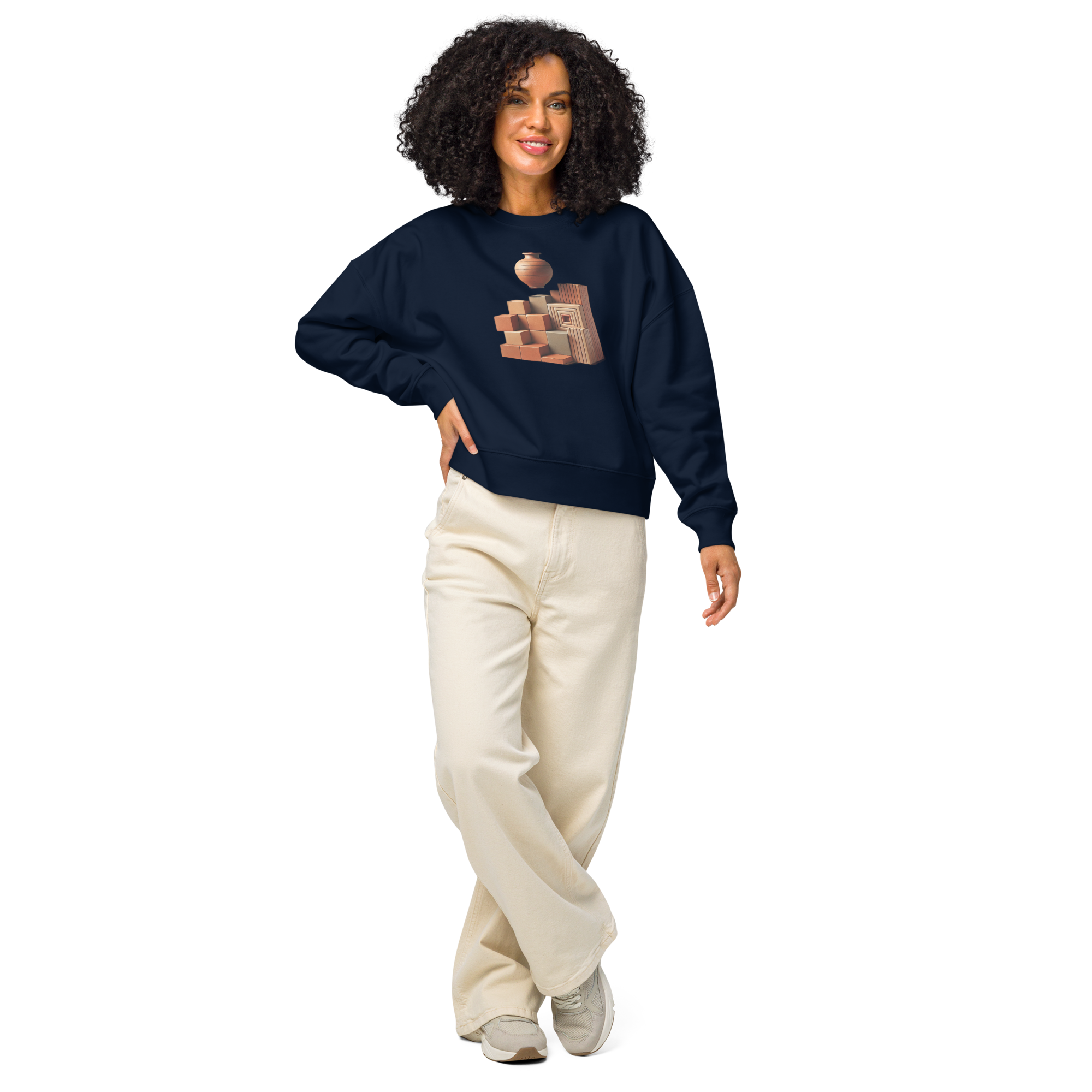 Foundation Vessel Women’s Organic Sweatshirt
